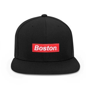 Accessories | The Boston Hat Boston Box Logo Snapback Hat The Label Ltd  Company | Poshmark
